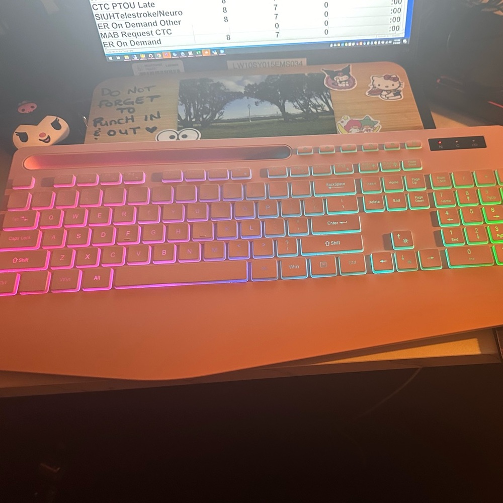 RGB Backlit Keyboard and Mouse Set